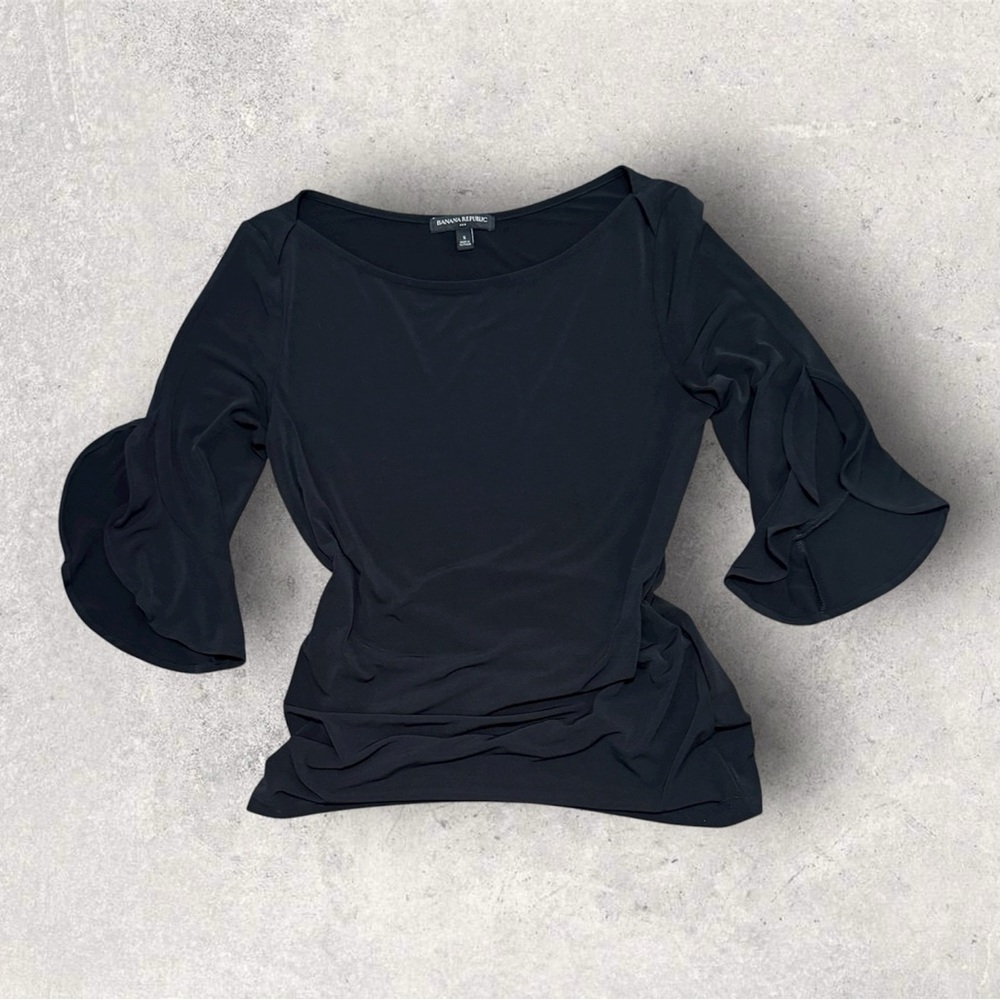 Banana Republic Black Blouse, Size S